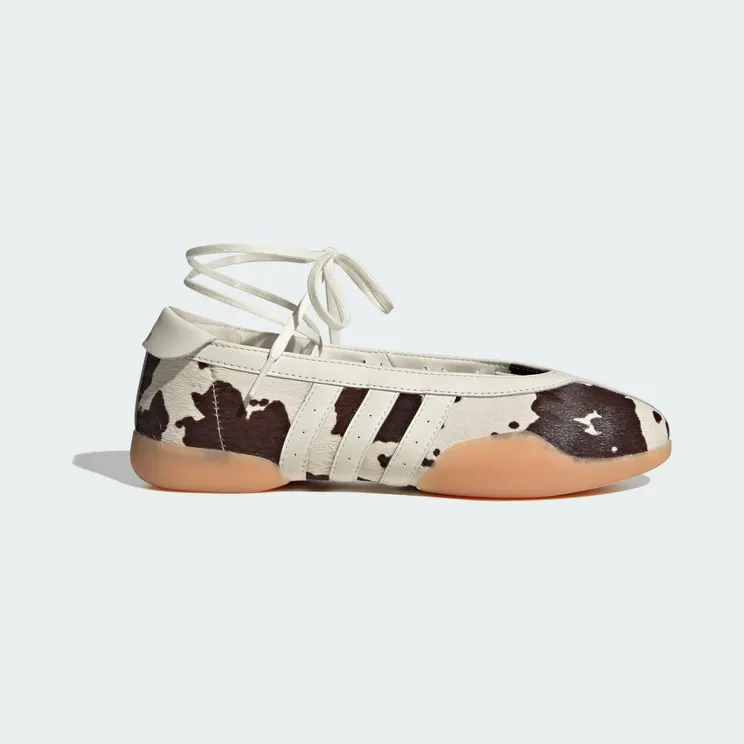 Adidas Taekwondo Mei Aurora Coffee / Cloud White / Gum “Animal Print” (KJ0229)