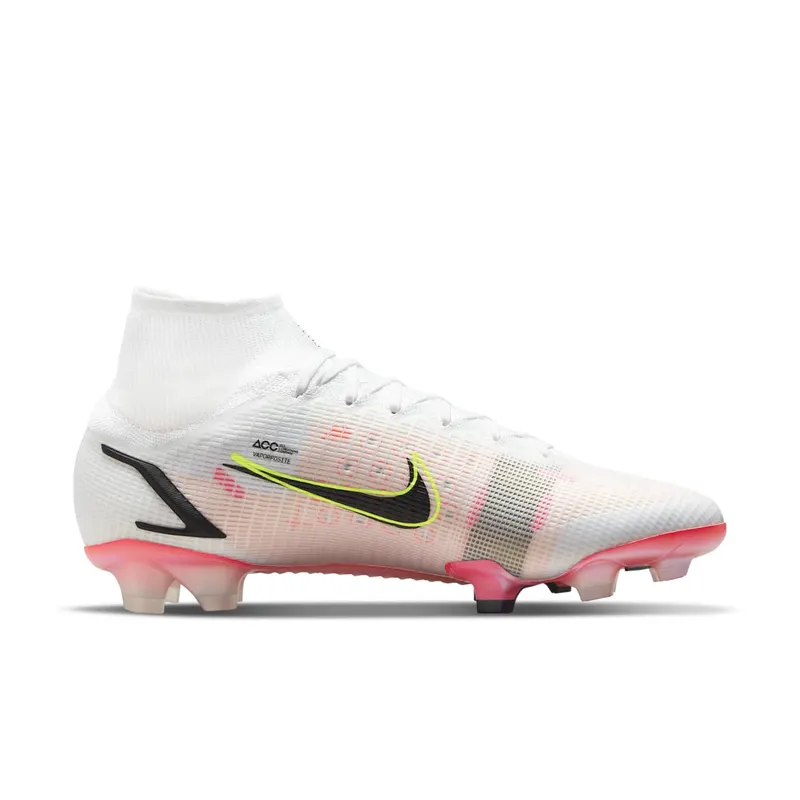 Nike Mercurial Superfly 8 Elite FG White Pink Blast (CV0958-121)