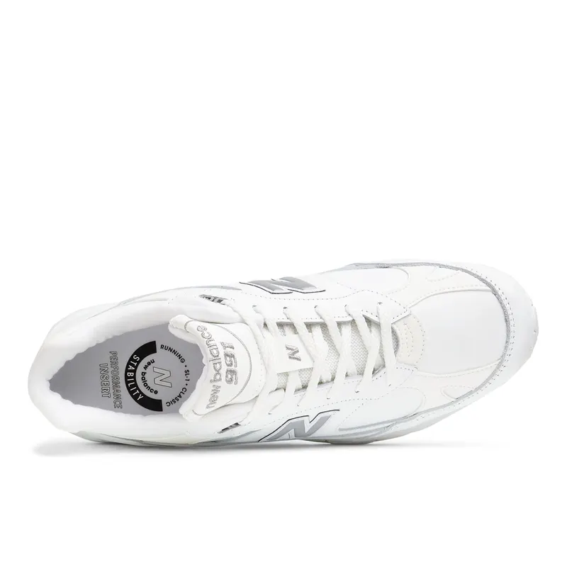 New Balance 991 MiUK White Grey (M991TW)