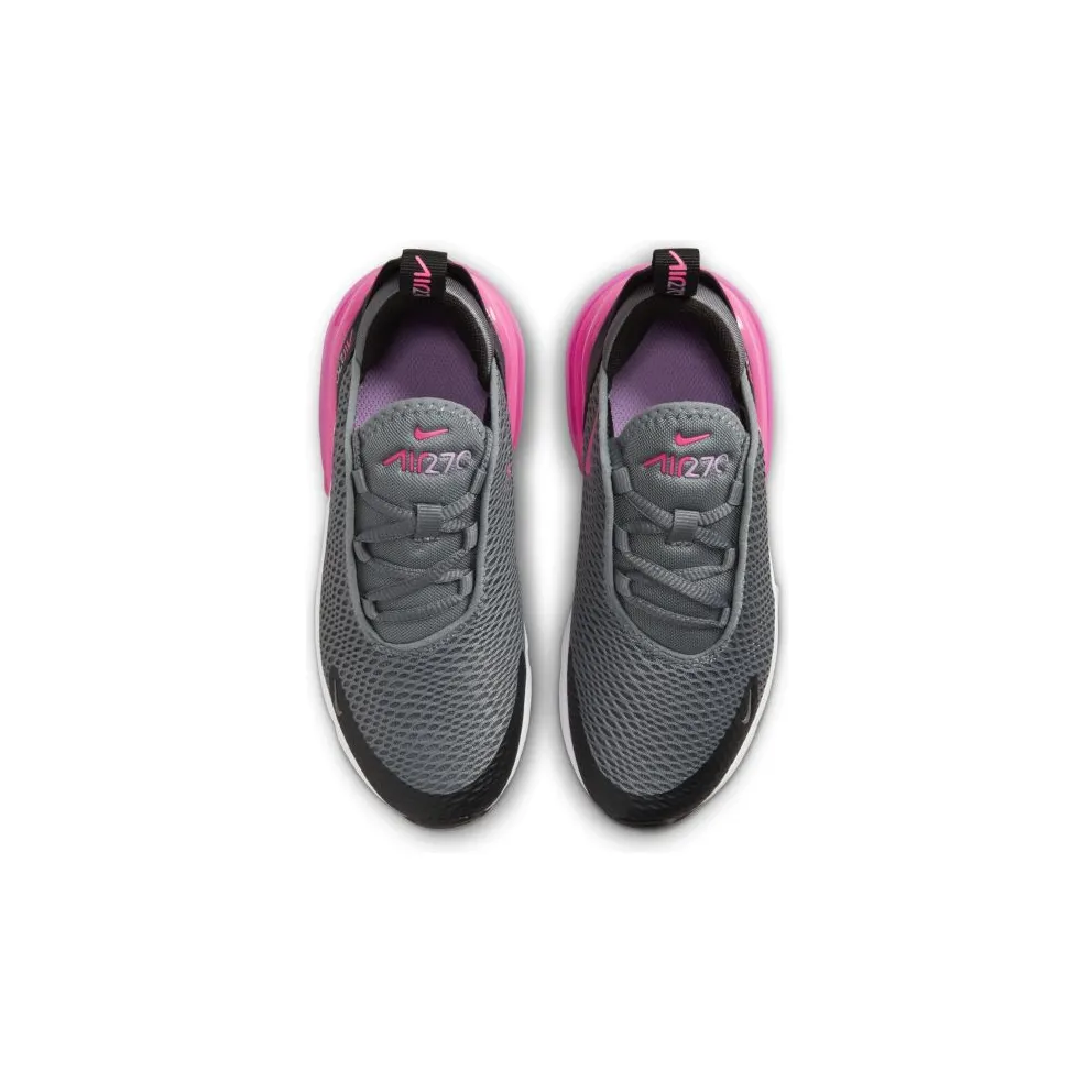 Nike Air Max 270 “Smoke Grey / Black / White / Hyper Pink” (AO2372-031)