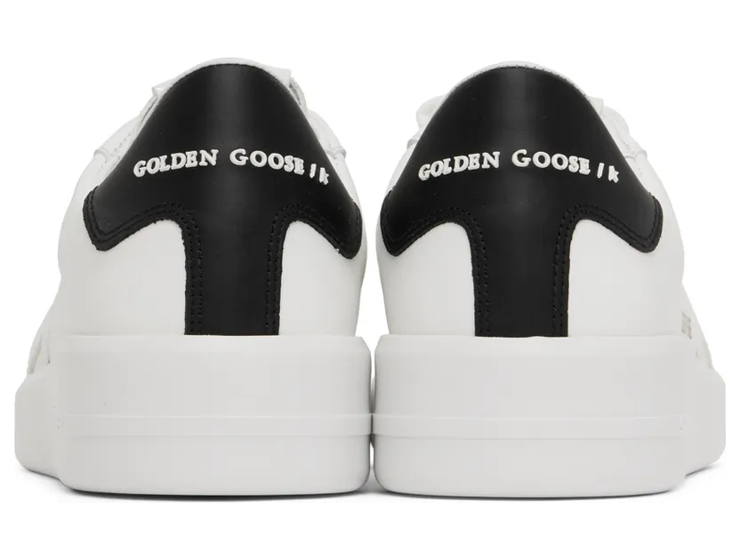 Golden Goose White & Black Purestar Sneakers (GMF00197.F000537.10283) (2)