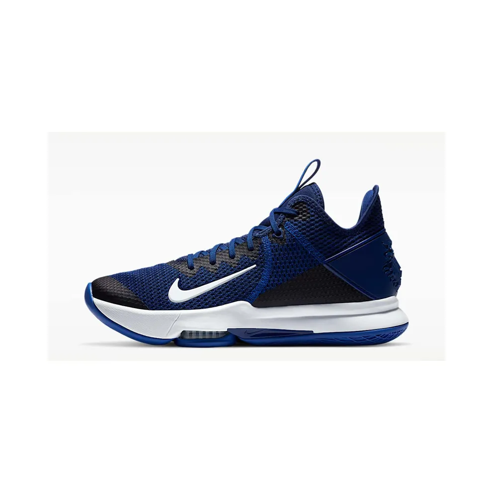Nike LeBron Witness 4 (Team) “Deep Royal Blue / Racer Blue / Pure Platinum / White” (CV4004-400)