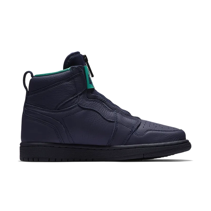Jordan 1 Retro High Zip Blackened Blue (W) Blackened Blue/Neptune Green-White (AQ3742-403)