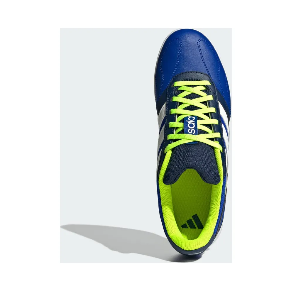 adidas Super Sala Competition 3 Indoor Lucid Blue Cloud White Lucid Lemon (JR5398)