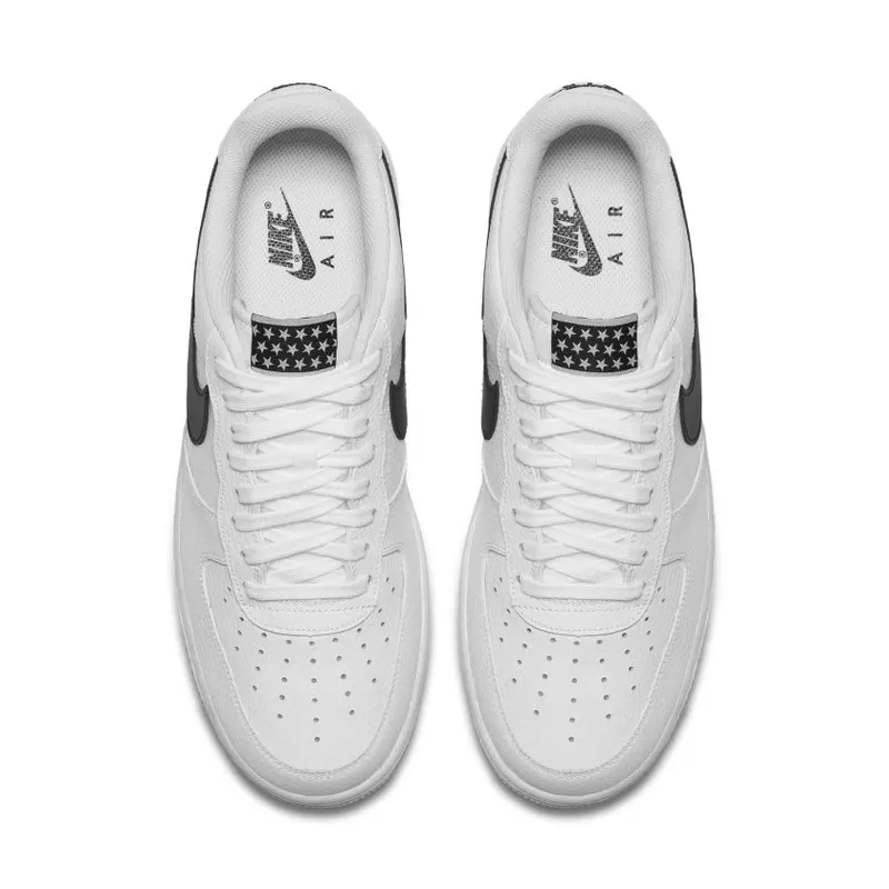 Nike  Air Force 1 Low Stars White Black White/Black (AA4083-103)