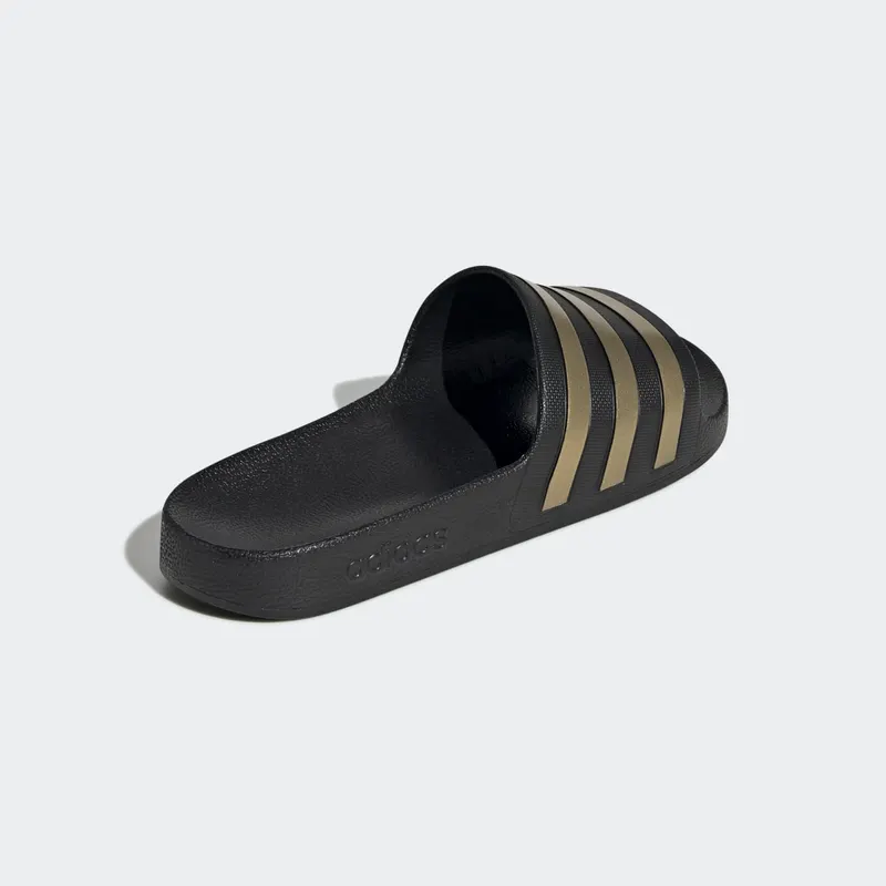Adidas Adilette Aqua Slides Core Black / Gold Metallic / Core Black (EG1758)