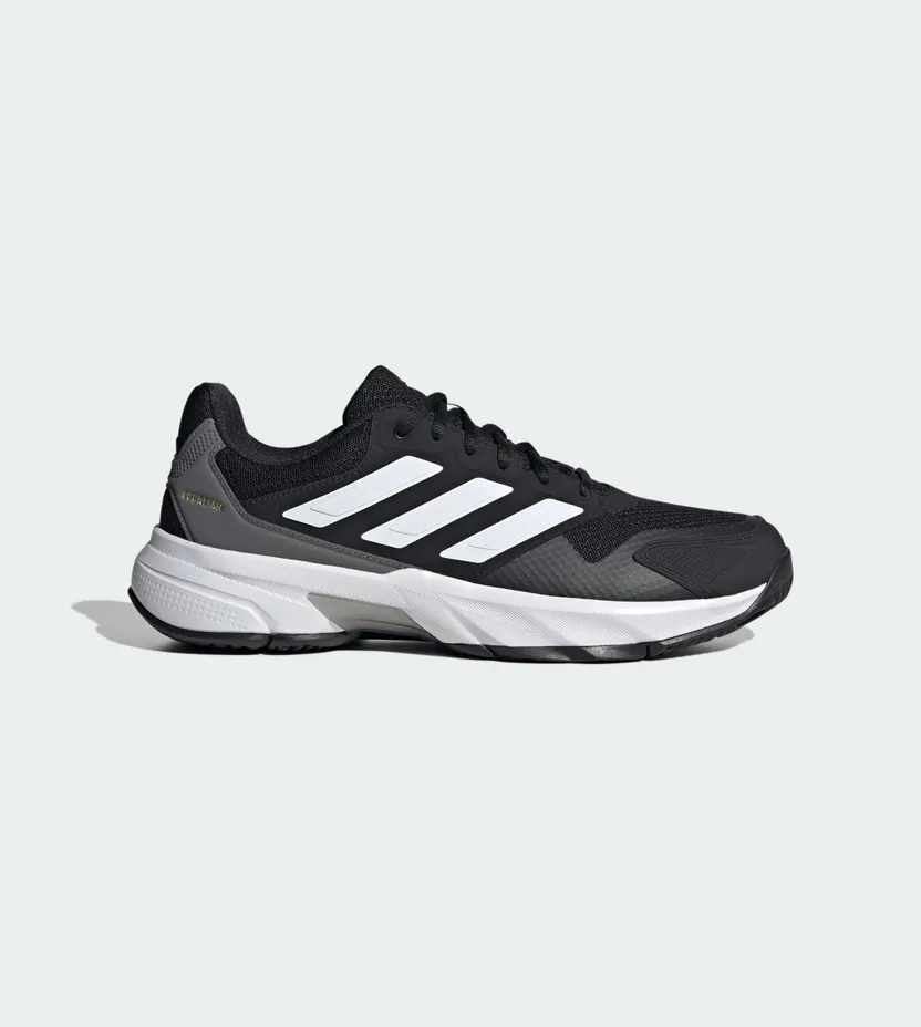 Adidas Courtjam Control 3 Tennis Core Black / Cloud White / Grey Four (IF0458)