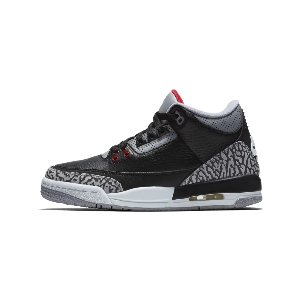 Air Jordan Nike AJ III 3 Retro OG ‘Black Cement’ (BG) (2018) (854261-001)