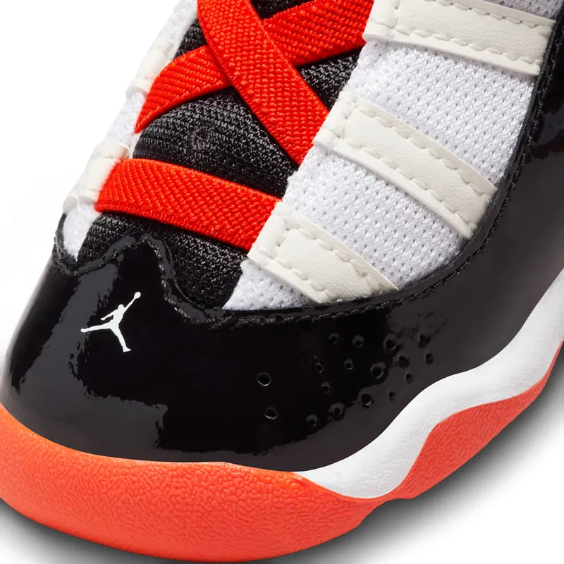 Jordan 6 Rings White Black Sail Team Orange (DV1344-108)