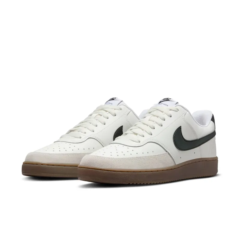Nike Court Vision Low Sail Black Gum (FQ8075-133)