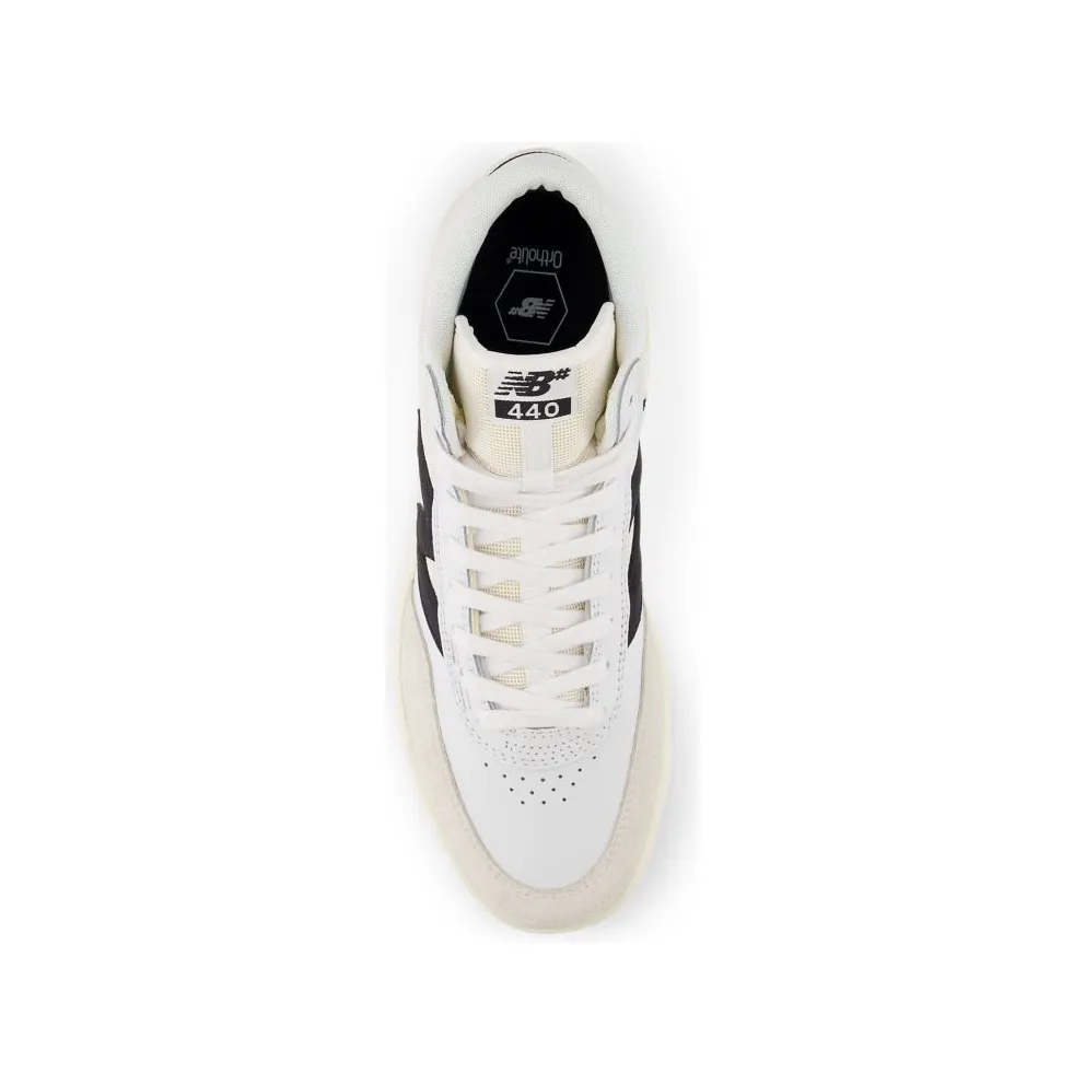 New Balance Numeric 440 High v2 White Black (NM440HSB)