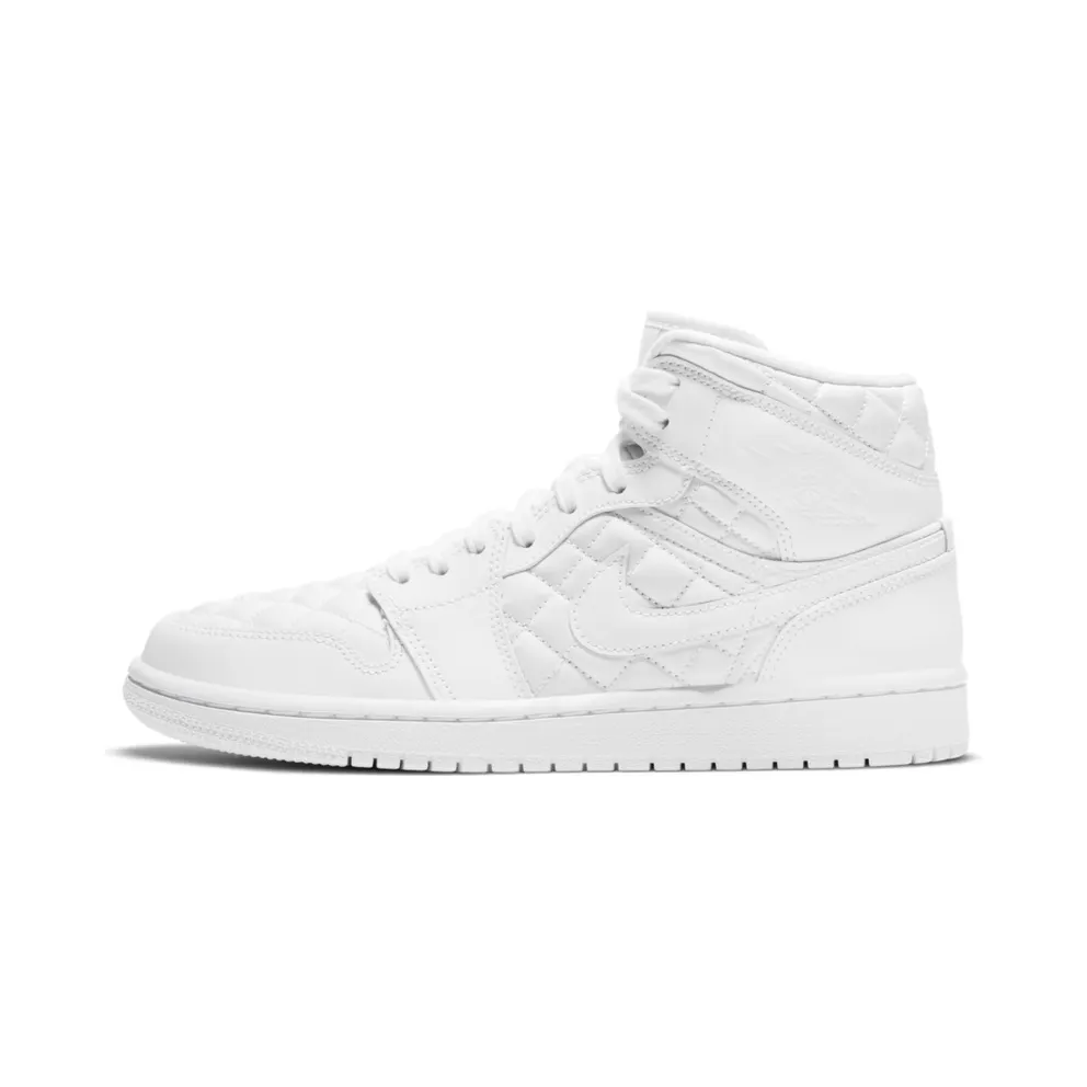 Jordan 1 Mid Quilted White White/White-White (DB6078-100)