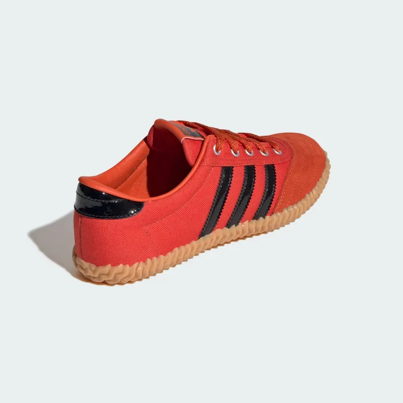 Adidas Volley Plimsoll Sneakers Collegiate Orange / Core Black / Gum (JR5753)