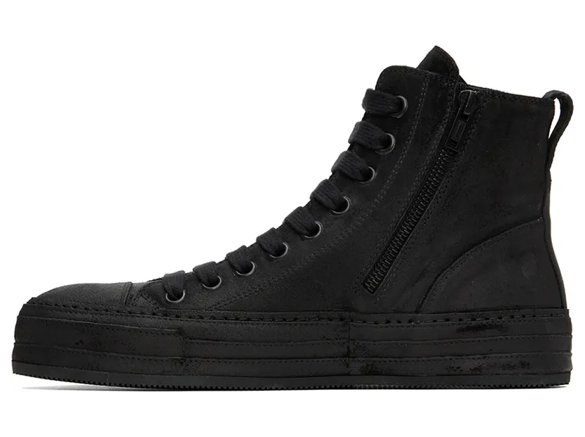 Ann Demeulemeester Black Raven Sneakers (2202-M-N01-375-099) (3)