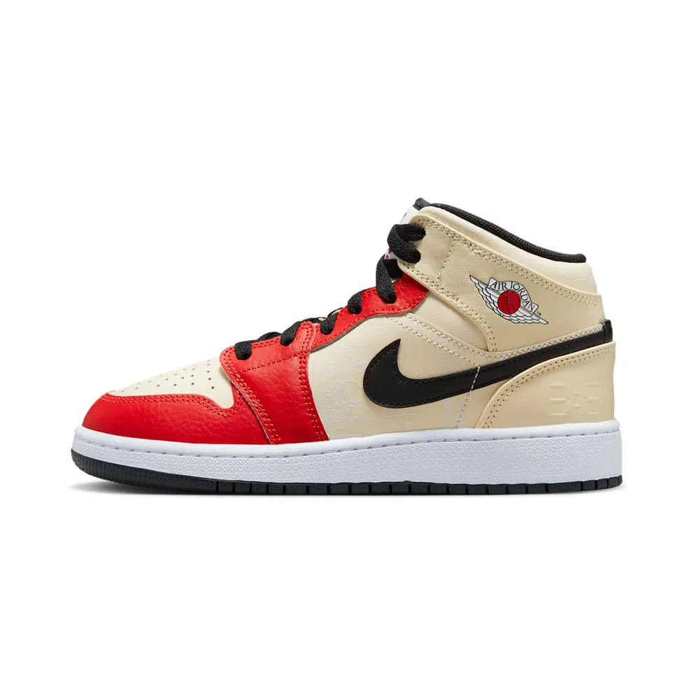 Jordan 1 Mid SS GS “Dunk Contest ’88” (DV7012-100)