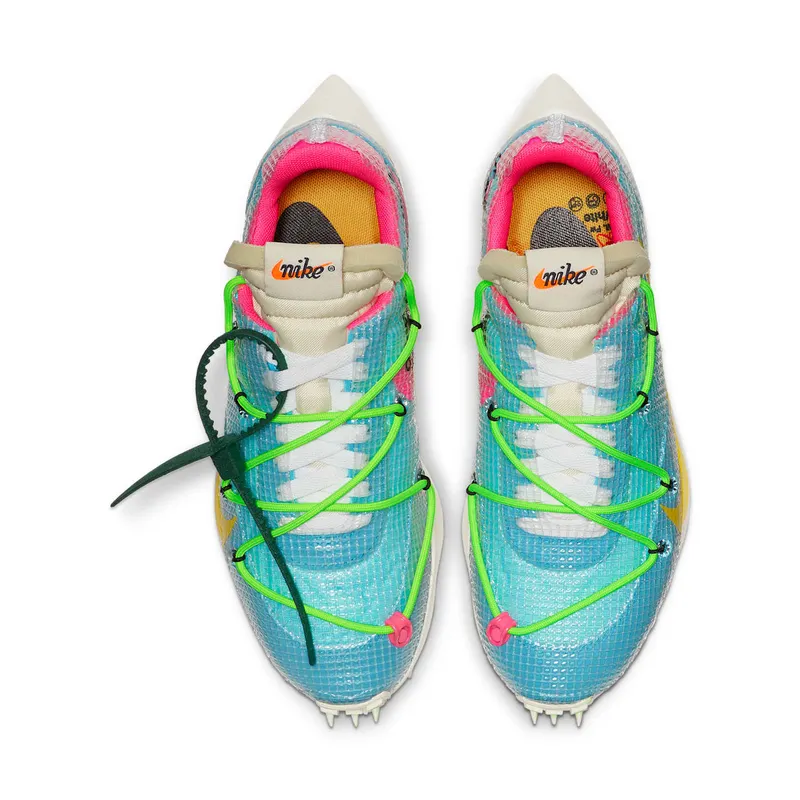 Nike Vapor Street Off-White Polarized Blue (W) Polarized Blue/Tour Yellow-Sail (CD8178-400)