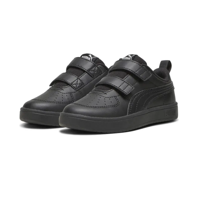 Puma Rickie V “Puma Black / Puma Black / Glacial Gray” (391327_02)