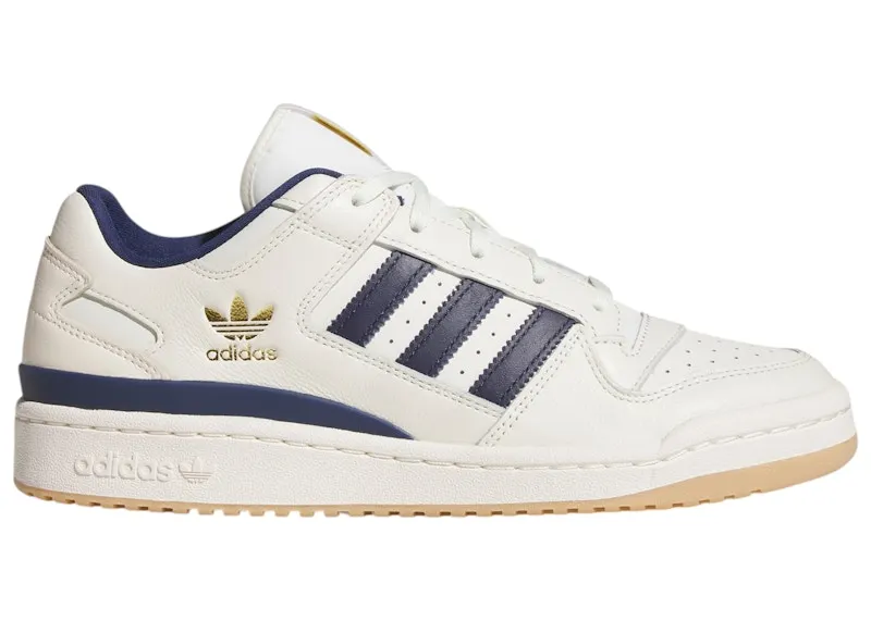 adidas Forum Low CL Off White Dark Blue (JQ1538)