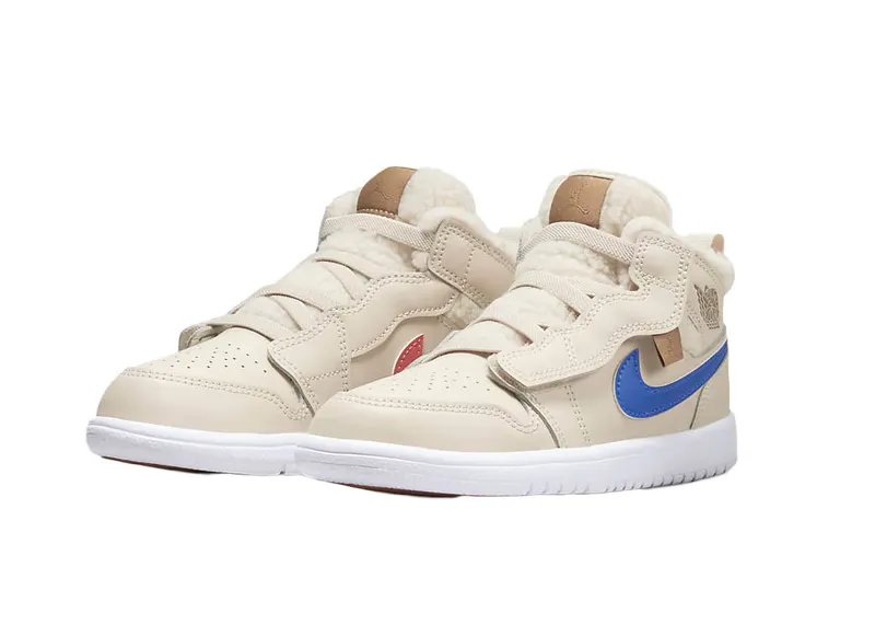 Jordan 1 MID UTL PS “Fleece Pearl White” (DO2211-264)