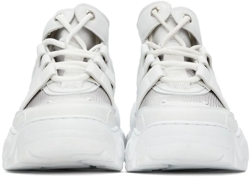 Rombaut White Boccaccio II Future Leather Riot Low WHITE (S21-B-015)