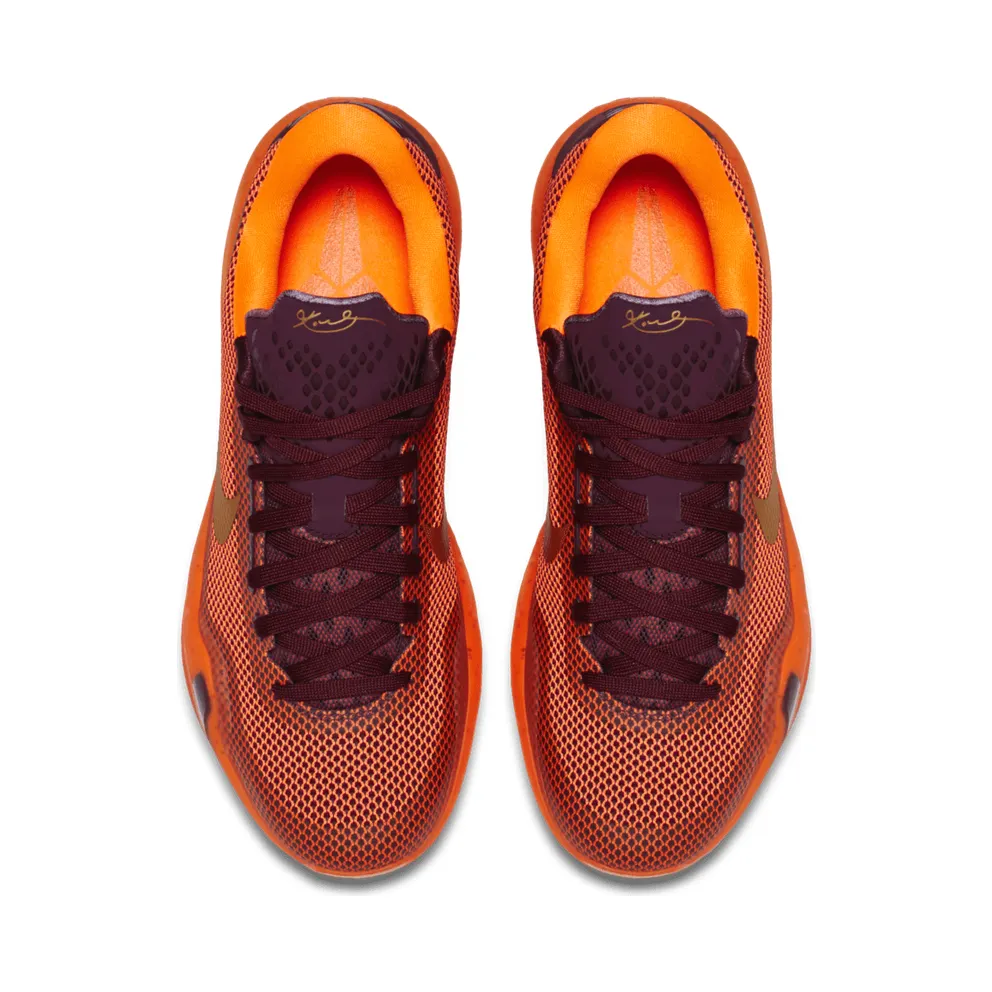 Nike Kobe 10 Silk Road Merlot/Metallic Gold-Villain Red-Total Orange (705317-676)