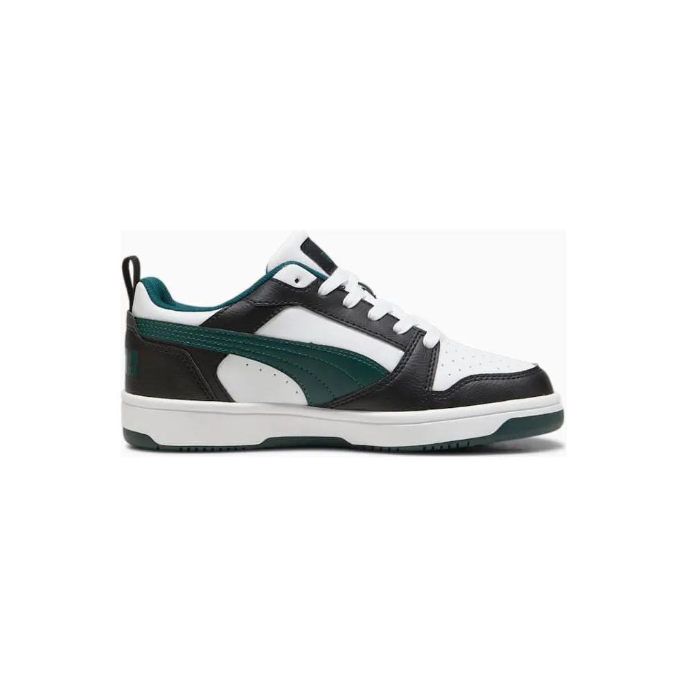 Puma Rebound Black – White – Green (393833-15)