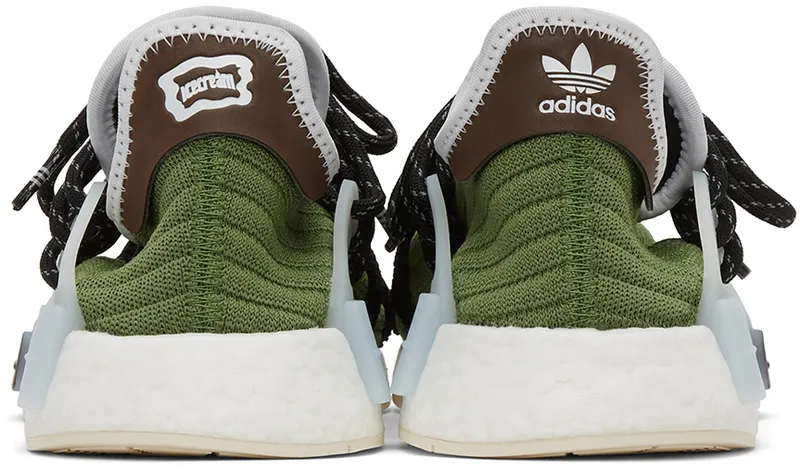 Adidas HU NMD SHOES Customized / Core White / Brown (GZ1664)