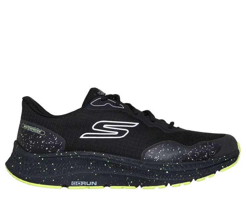Skechers Waterproof: GO RUN Consistent 2.0 – Piedmont Sneaker Black/Limoen