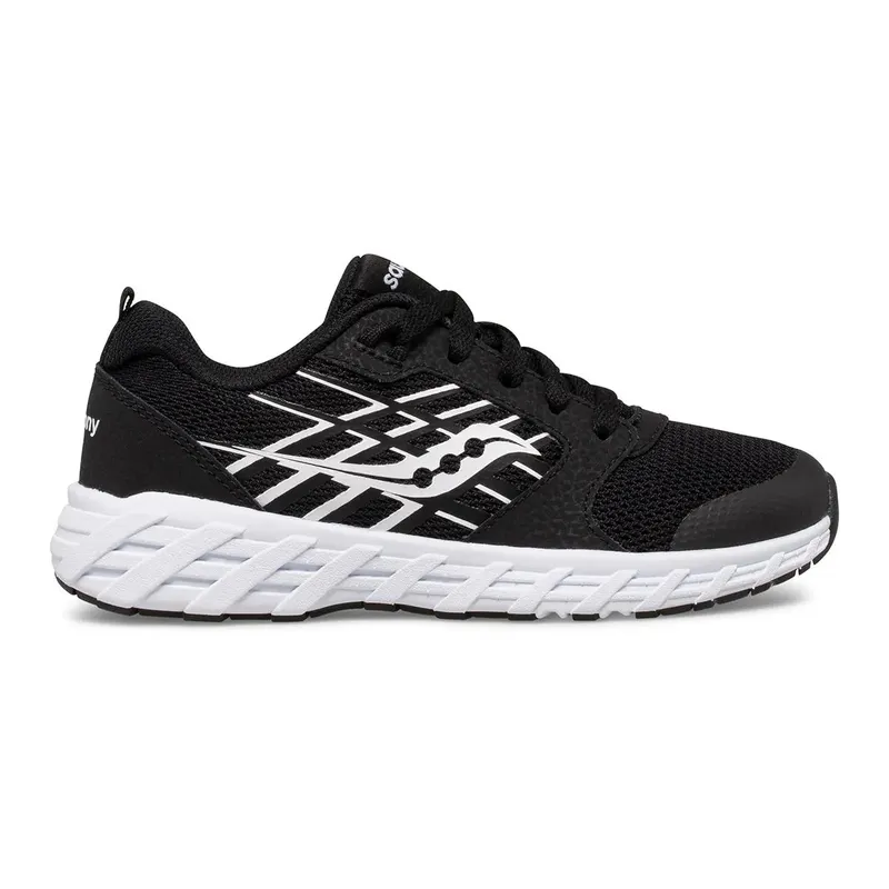 Saucony Wind 2.0 Lace GS “Black White” (SK265582)