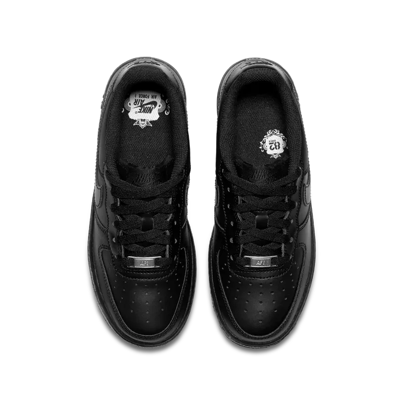Nike Air Force 1 Low Black 2014 (GS) Black/Black (314192-009)