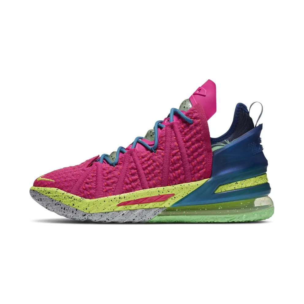 LeBron 18′ Los Angeles By Night’ Basketball Pink (DB8148-600)