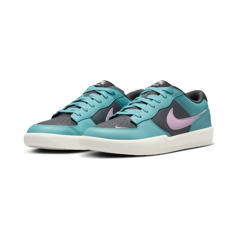 Nike SB Force 58 Premium Denim Turquoise Dark Smoke Grey Red Sepia Pink Foam (DV5476-400)