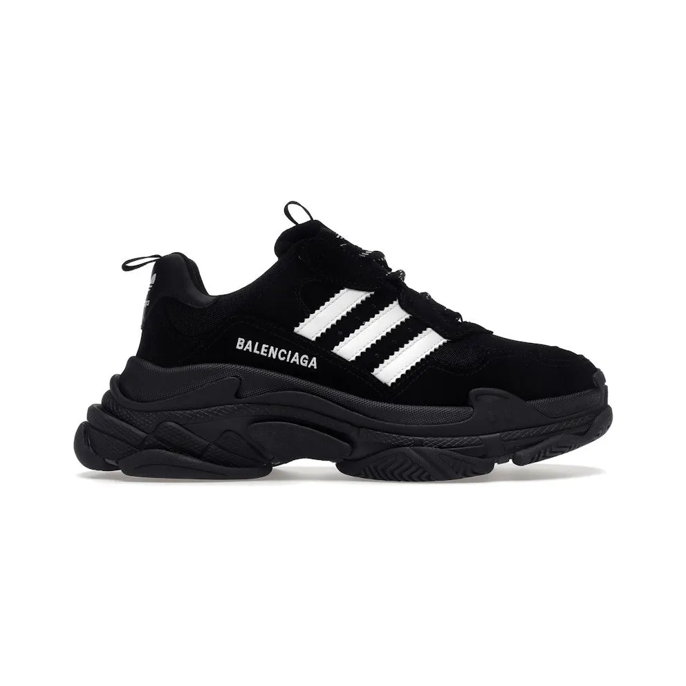 Balenciaga x adidas Triple S Black White (712821W2ZB21090)