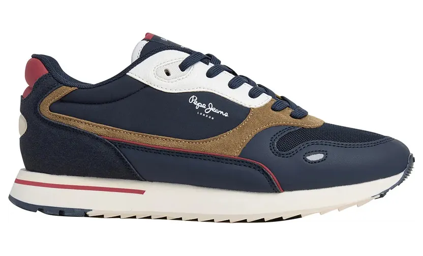 Pepe Jeans PèPè sneaker Navy / Gemengde kleuren (PMS400047-595)