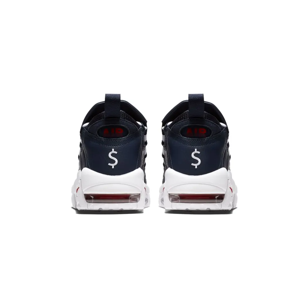 Nike Air More Money Obsidian Obsidian/White-Gym Red (AJ2998-400)