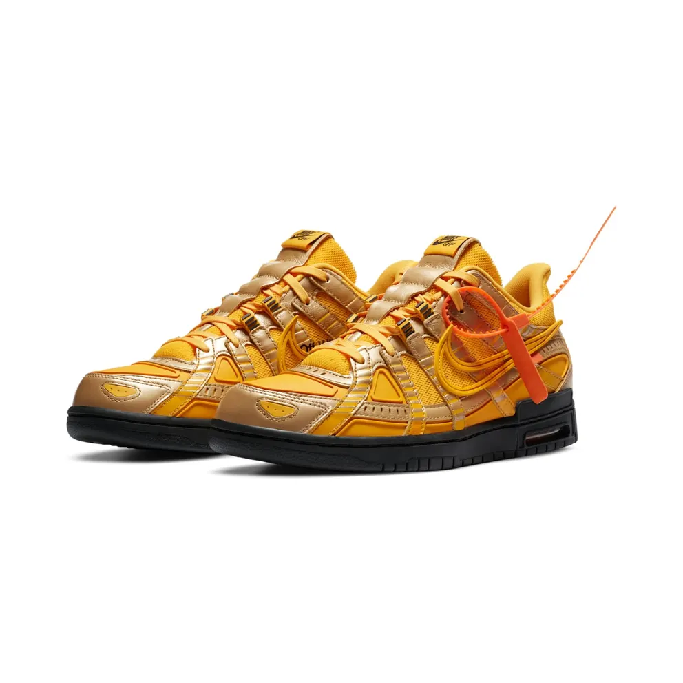 Nike Air Rubber Dunk Off-White University Gold University Gold/University Gold-Black (CU6015-700)