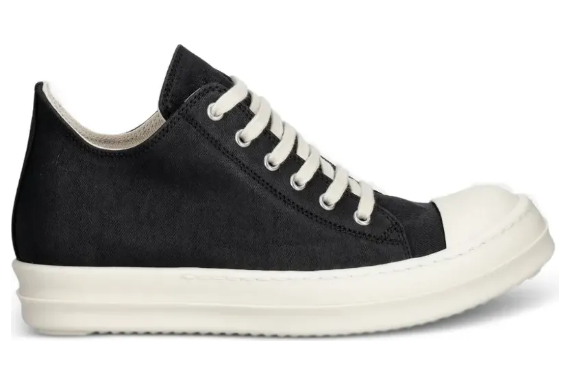 Rick Owens DRKSHDW Klassische Sneakers – Schwarz (DS01F4802DBK)