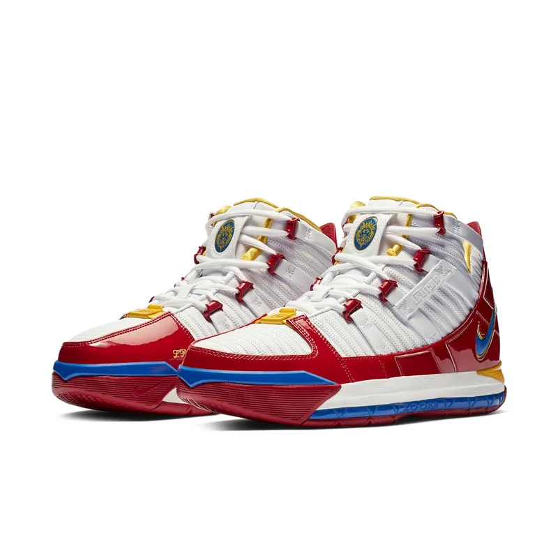 Nike LeBron 3 Superman Red (2019) White/Varsity Red-Varsity Royal (AO2434-100)