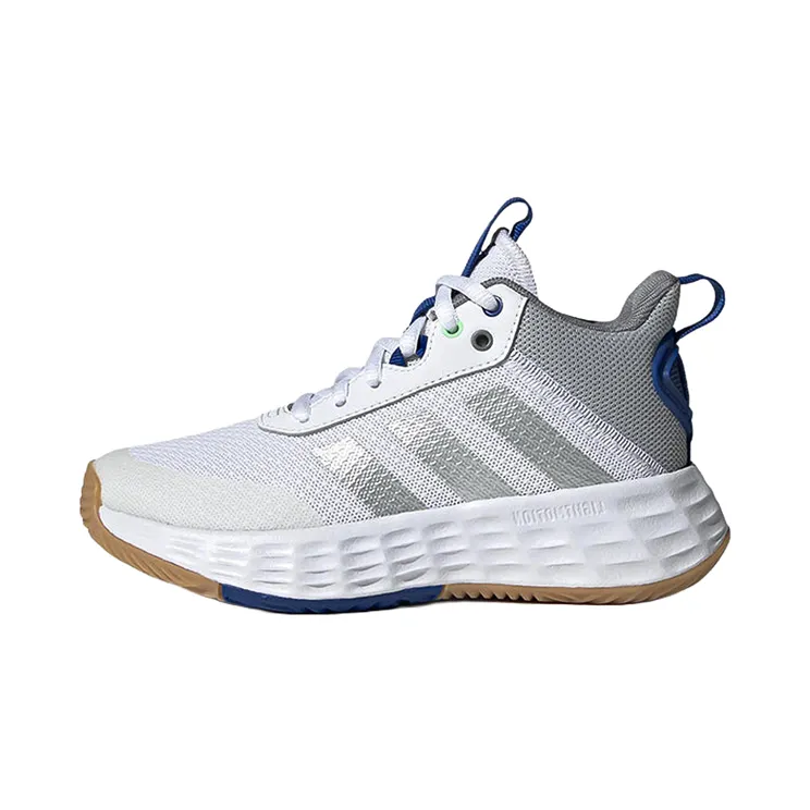 Adidas Ownthegame 2.0 PS “Cloud White / Silver Metallic / Royal Blue” (GW1553)
