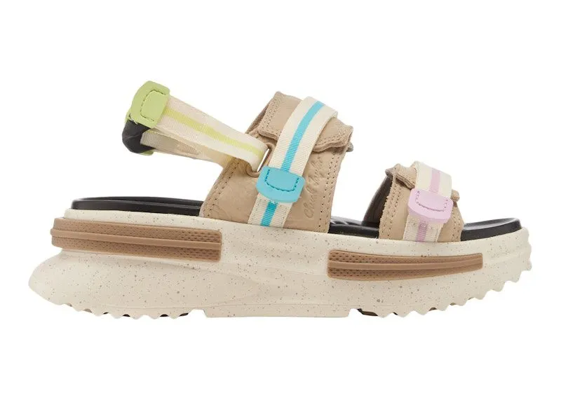 Converse Run Star Utility CX Sandal Nutty Granola Citron (A07611C)