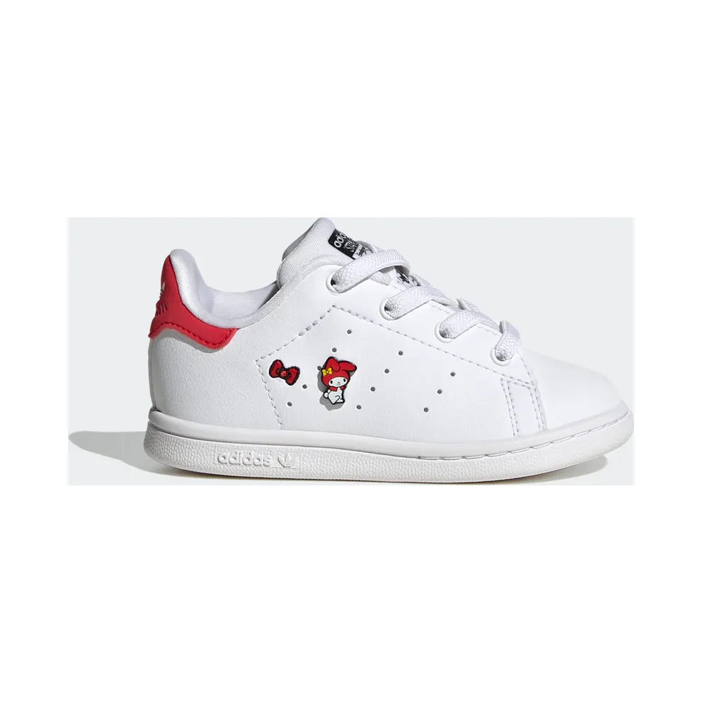 adidas Stan Smith Schuh Cloud White / Core Black / Vivid Red (HQ1899)