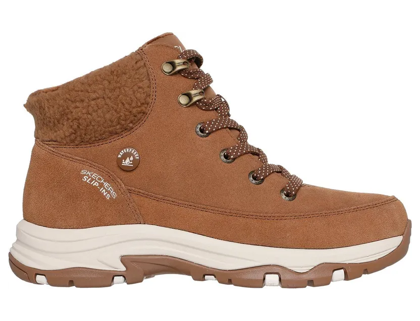 Skechers Slip-ins Waterproof Relaxed Fit: Trego – Snow Breeze – Kastanje (167894 CSNT)