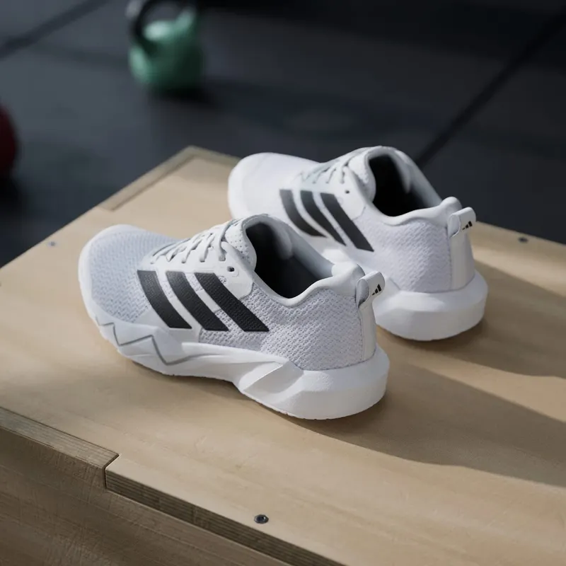 Adidas Rapidmove Go Training Shoes Cloud White / Core Black / Silver Metallic (JQ3934)