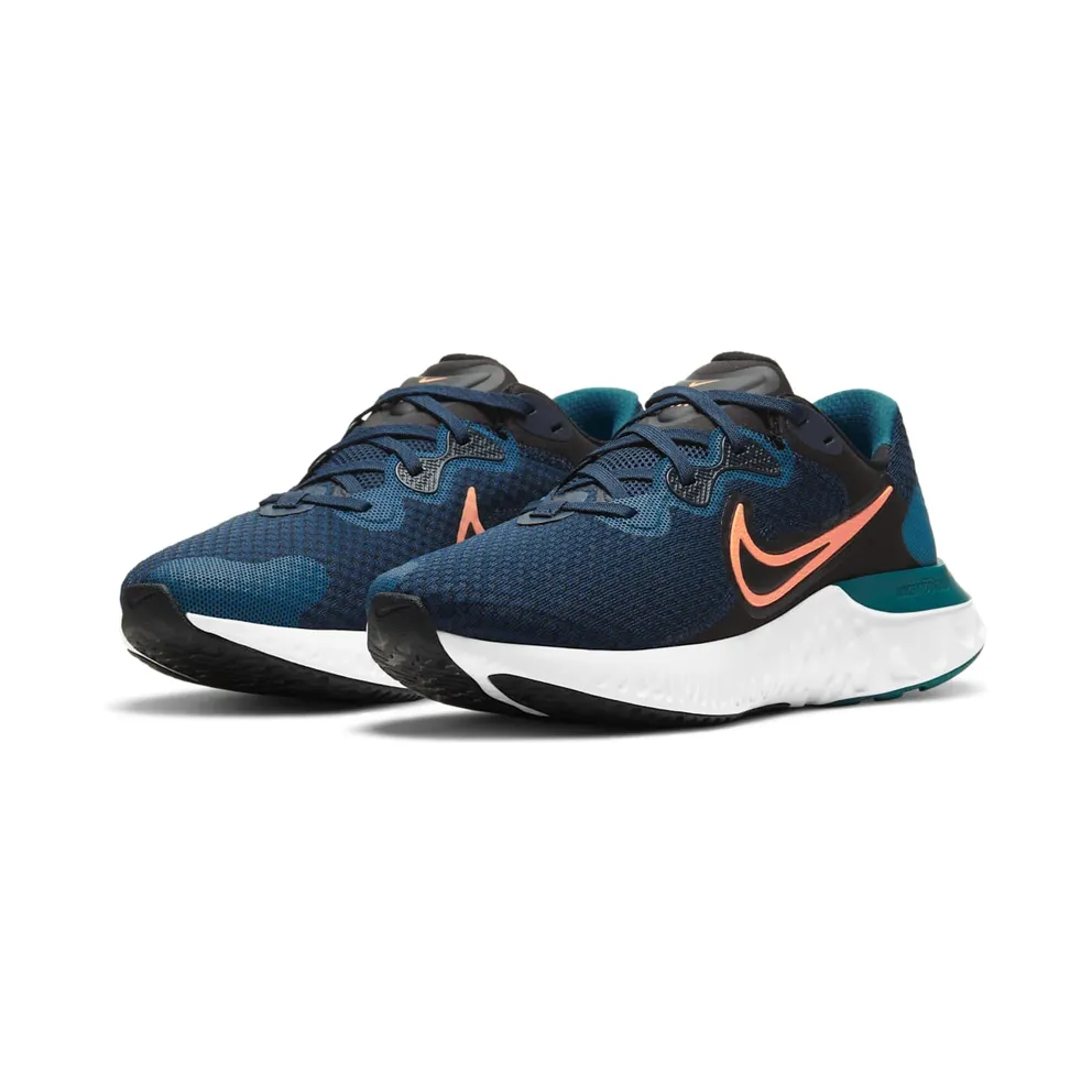 Nike Renew Run 2 Obsidian Bright Mango (CU3504-400)