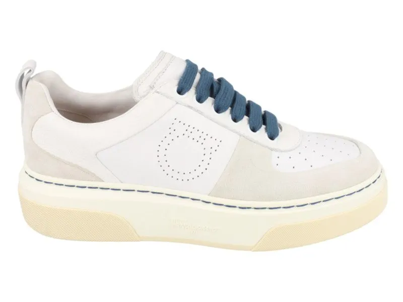 Ferragamo Cassina Low-Top White (030346-758141-M)