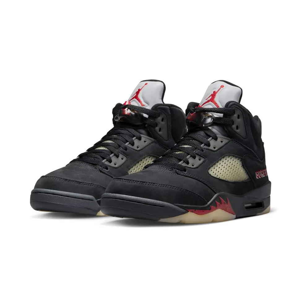 Air Jordan 5 Retro GTX Off-Noir/Black/Muslin/Fire Red (DR0092-001)