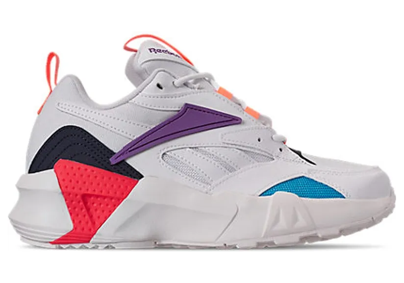 Reebok Aztrek Double White Grape Punch (W) White/Grape Punch-Teal Gem (Other Brands Other)