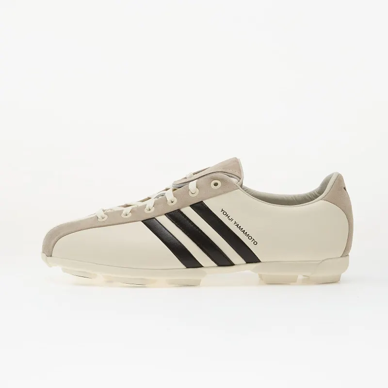 Adidas Y-3 FIELD Sneakers Off White / Black / Light Brown (KI7091)