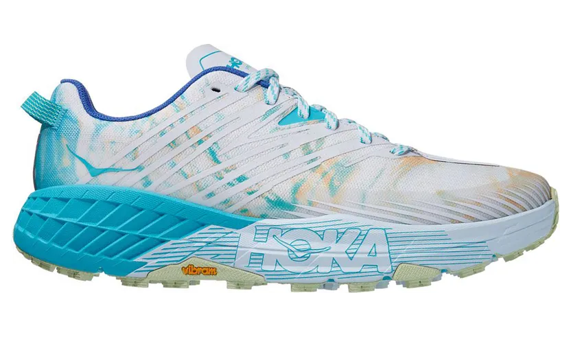 Hoka One One Speedgoat 4 Together White Cyan (1106525-TGT)