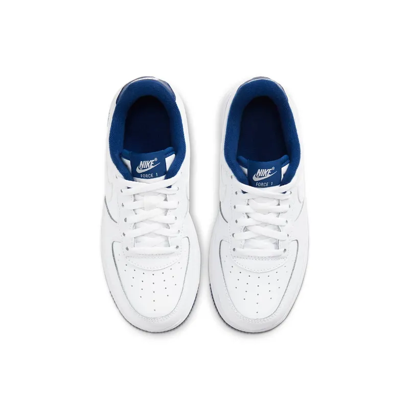 Nike Air Force 1 Low White Deep Royal Blue (PS) White/Deep Royal Blue-White (CU0816-102)